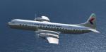FS2004/FSX Lockheed L-188 Electra Pacific Western Airlines Textures